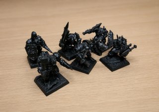 6 Guerreros Caos Warhammer Oldhammer