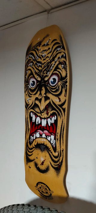 Skate antiguo Rob Roskopp Santa Cruz 90s