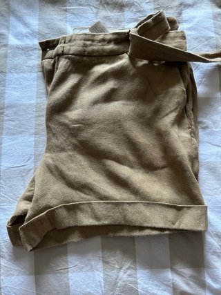 Shorts mujer Massimo Dutti marrón