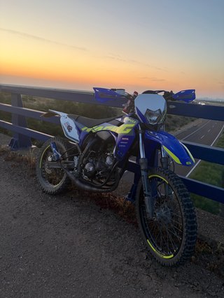 Sherco 2024 Enduro Moto Azul