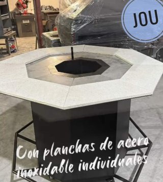 Mesa Parrilla Octogonal Cocina Exterior NH-4