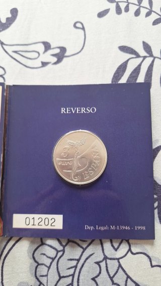 Moneda Ruta Quetzal 1998 3 Euro COLECCIONISMO