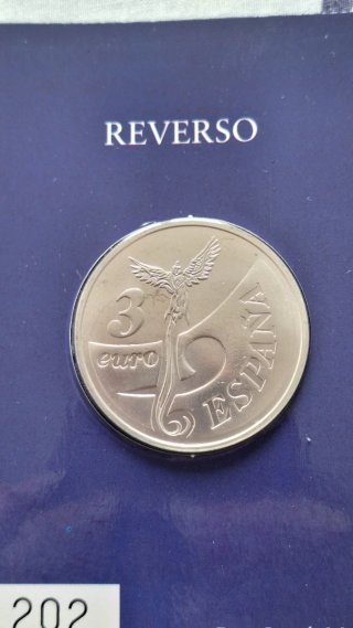 Moneda Ruta Quetzal 1998 3 Euro COLECCIONISMO