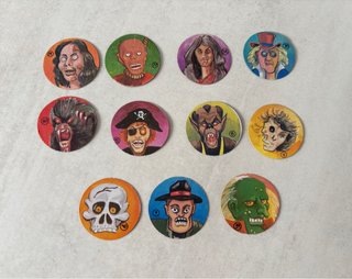 Super Monstruos Cromos Coleccionables