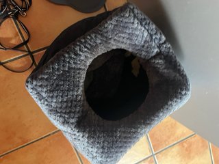 Transportín para mascotas negro