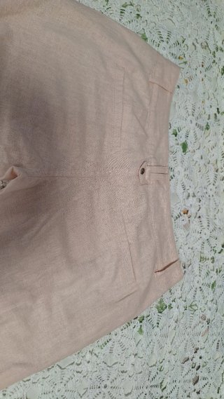 Pantalón rosa y blusa estampada S, y pantalón 36