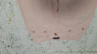 Pantalón rosa y blusa estampada S, y pantalón 36