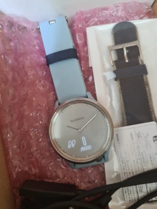 Garmin Vivomove HR Smartwatch Azul/Gris
