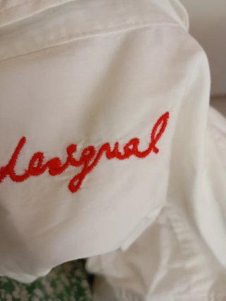 Camisa Desigual Blanca Talla M