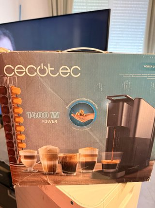 Cecotec Cafetera 1400W Power