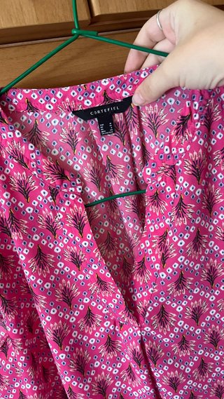 Camiseta Cortefiel Talla M Estampada