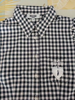 Camicia Moschino maniche corte 8 anni