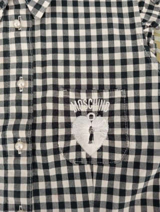 Camicia Moschino maniche corte 8 anni