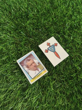 Escudo / Entrenador Celta de Vigo Temporada 87/88