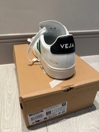 Veja Talla 39 Verde y Blanco