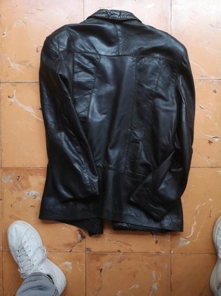 Chaqueta de Piel Ovino Negra