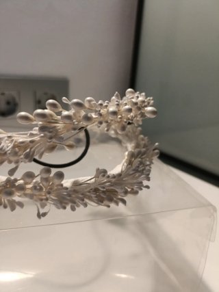 Tiara de Novia Perlas