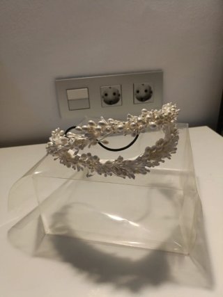 Tiara de Novia Perlas