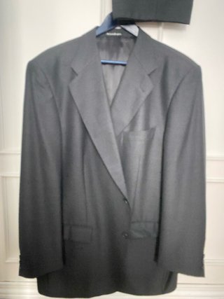 Traje de caballero negro talla 56