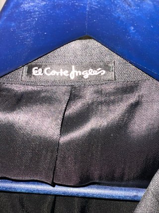 Traje de caballero negro talla 56