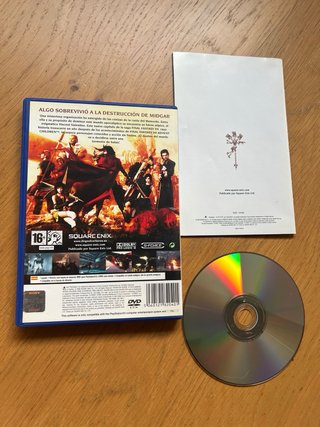 Dirge of Cerberus: Final Fantasy VII PS2 pal esp