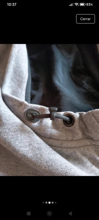 Chaqueta Nike Tech Fleece gris cremallera S UNISEX