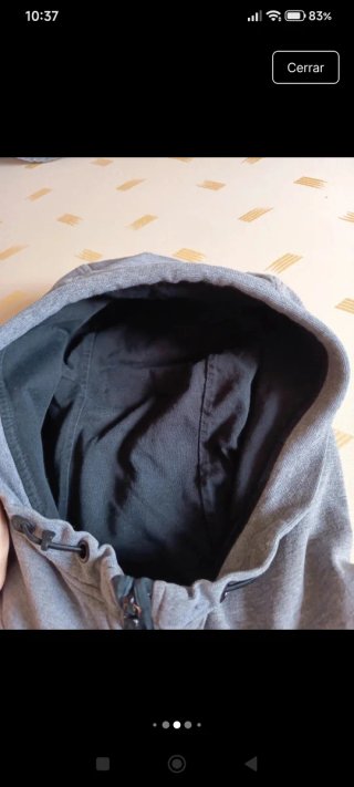 Chaqueta Nike Tech Fleece gris cremallera S UNISEX