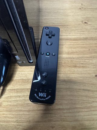 Nintendo Wii Nera Completa Testata