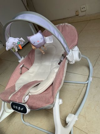Hamaca para bebé rosa
