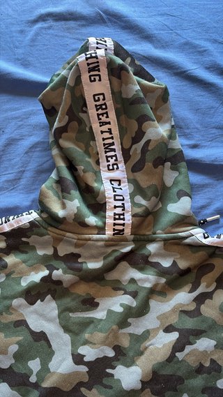 Sudadera Great Times Camuflaje Talla M