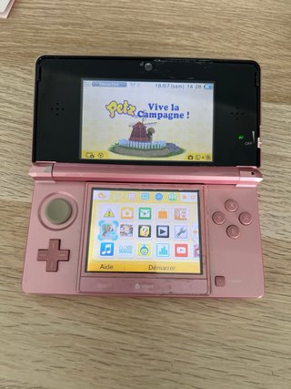 Nintendo 3DS Rosa + Accessori