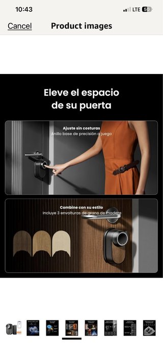 SwitchBot Lock Ultra, WiFi Smart Lock with Touch S