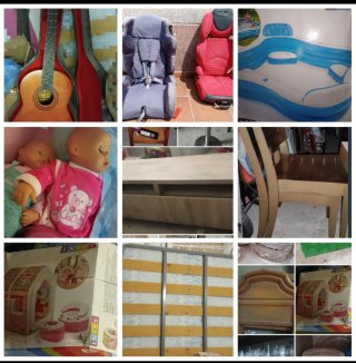 Muebles, ropa y más - Pregunta
