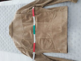 Cazadora Biker The Kooples Ante Beige Talla L