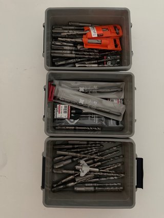 Brocas SDS Plus 5, 6 y 8 mm