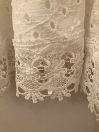 Vestido Ibicenco Phi Phi Star bordado encaje algod