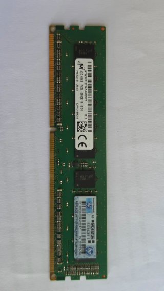 4GB DDR3 PC3L-12800E Micron RAM