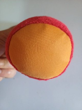 Sonajero Peluche Rojo