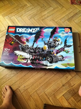 Caja LEGO DreamZzz Tiburón Pesadilla 71469