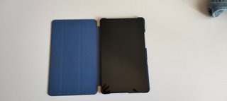 Tablet Samsung Galaxy Azul/Negro con funda