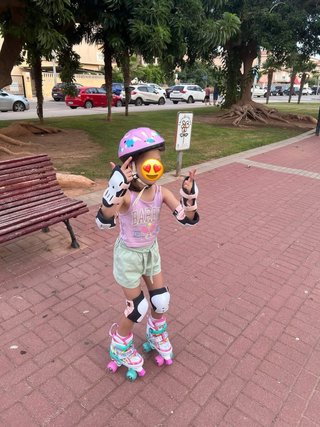 Patines Infantiles Talla S con Luces