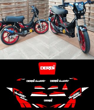 Kit Vinilos Derbi Variant Sport