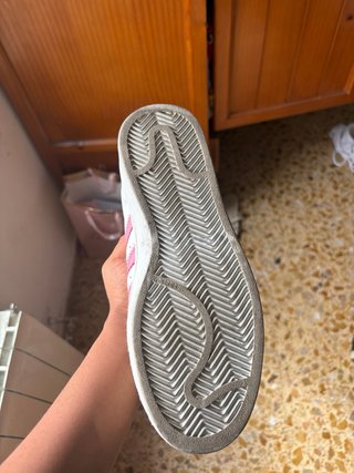 Adidas Superstar Blancas y Rosas Originales