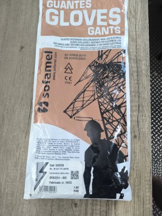 Guantes Eléctricos Sofamel T10 L36 RC