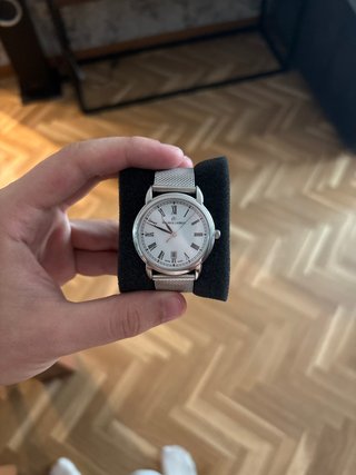 Maurice Lacroix Reloj Plata y Blanco