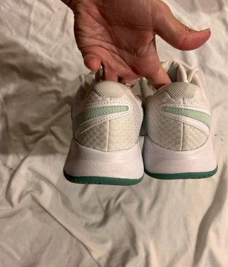 Zapatillas Nike Deportivas Blancas y Verdes