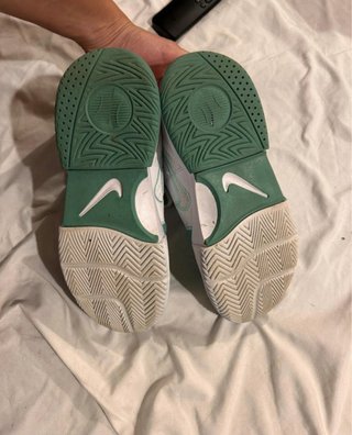 Zapatillas Nike Deportivas Blancas y Verdes
