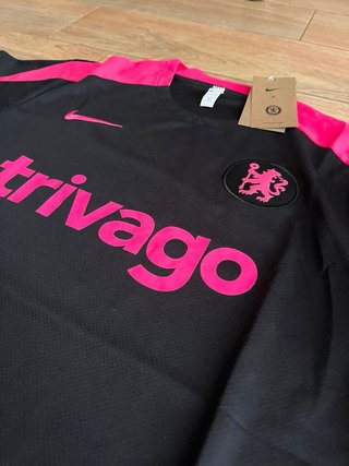 Conjunto Chelsea Nike Entrenamiento Negro/Rosa