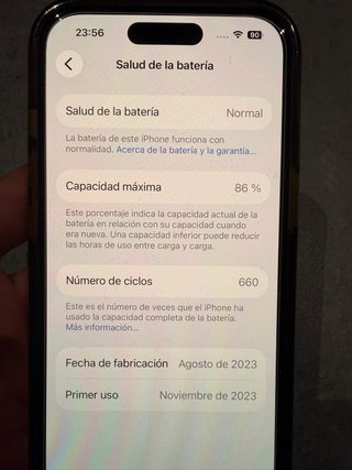 iPhone 15 Negro 128GB