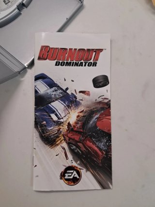Burnout Dominator PSP EA Platinum